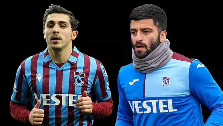 Trabzonspor'da Abdülkadir Ömür ve Umut Bozok kadro dışı bırakıldı!