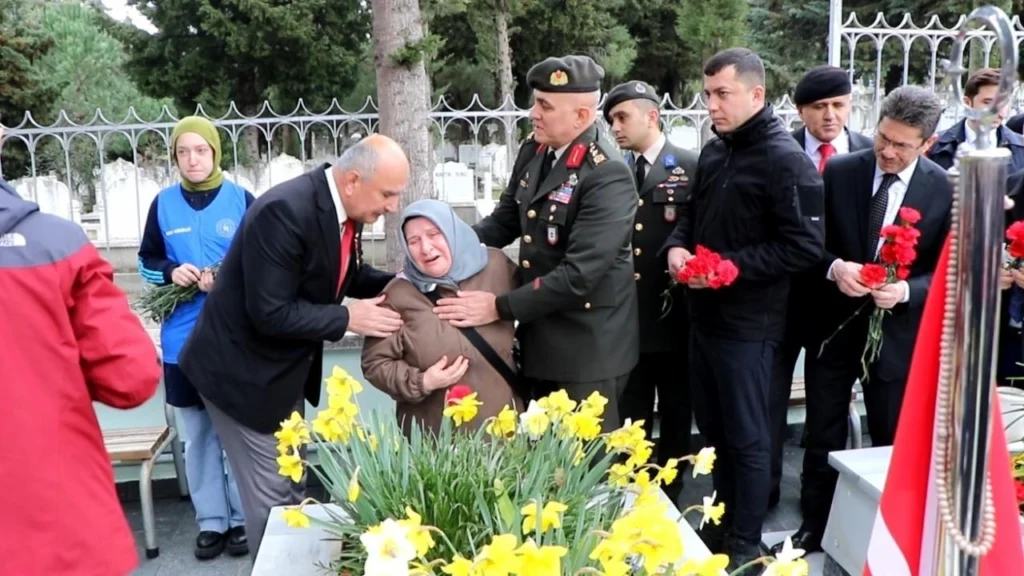 Samsun'da 18 Mart Çanakkale Deniz Zaferi Anması Şehit Anneleri Gözyaşı Döktü